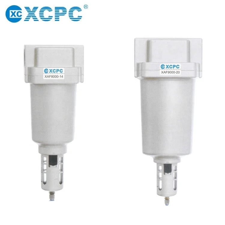AF Series Large Size Compressed Air Filter Regulator Lubricator 180cc 25μ 1.0MPa